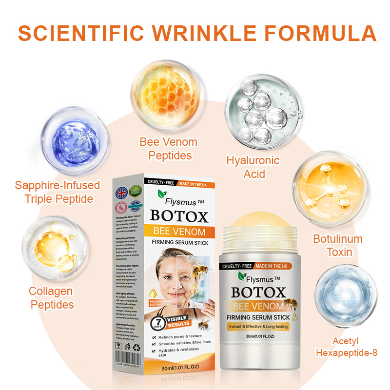 Made and Shipped from UK-Flysmus™ Botox Bee Venom Firming Serum Stick-LAST DAY 70% OFF