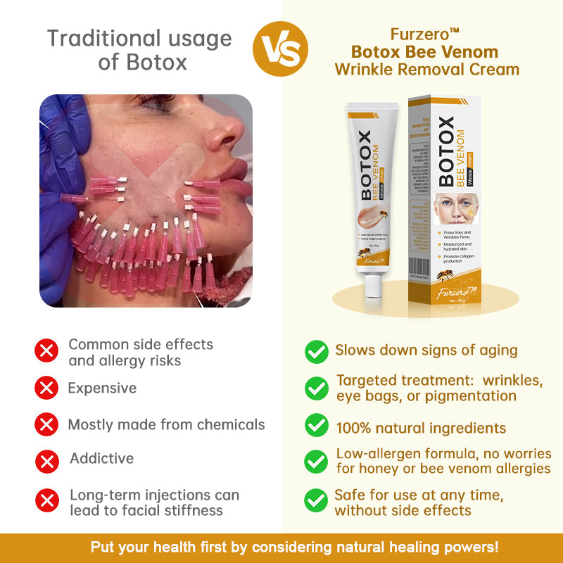 (✅Made and Shipped from UK👨⚕️)✨Flysmus® Botox Bee Venom Wrinkle Removal Cream-Last Day Promotion 70% OFF