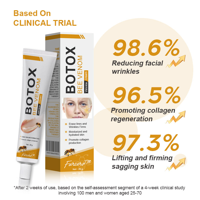(✅Made and Shipped from UK👨⚕️)✨Flysmus® Botox Bee Venom Wrinkle Removal Cream-Last Day Promotion 70% OFF