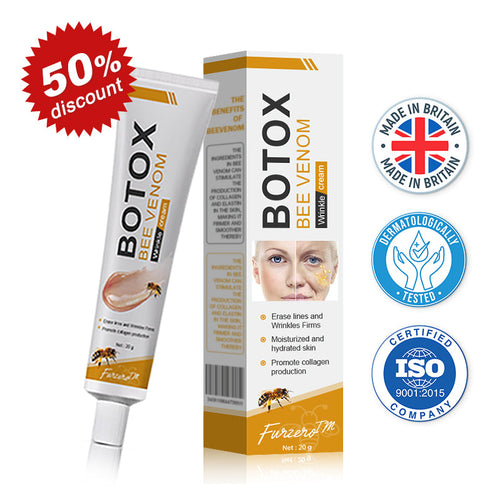đMHRA Approvedâ¨Furzero⢠Botox Bee Venom Wrinkle Removal Cream-Last Day Promotion 70% OFF