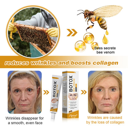 🐝🌟MHRA Approved✨Flysmus® Botox Bee Venom Wrinkle Removal Cream-Last Day Promotion 70% OFF