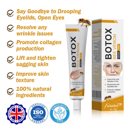 (✅Made and Shipped from UK👨‍⚕️)✨Flysmus® Botox Bee Venom Wrinkle Removal Cream-Last Day Promotion 70% OFF